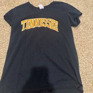 Gildan Black and Orange Tennessee Tee